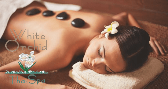 Hot Stone Massage – White Orchid Thai Spa