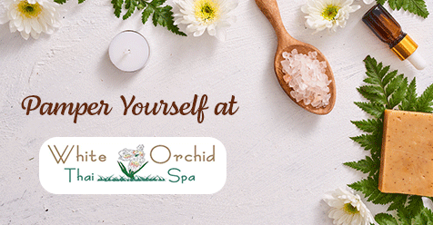 Twice each month at White Orchid! | White Orchid Thai Spa