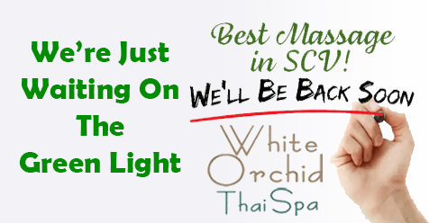 Waiting On The Green Light | White Orchid Thai Spa