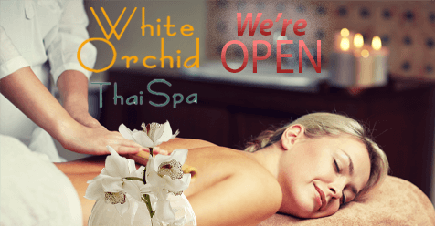 Open Memorial Day,  Get a massage today | White Orchid Thai Spa