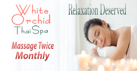 Relaxation Well Deserved | White Orchid Thai Spa