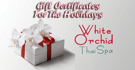 Gift Certificates For The Holidays