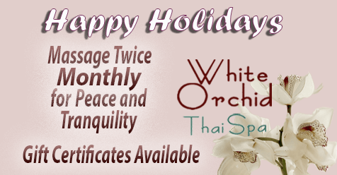 Holiday Wishes | White Orchid Thai Spa